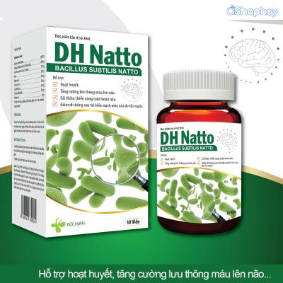 DH Natto - Phòng ngừa tai biến, tuần hoàn não