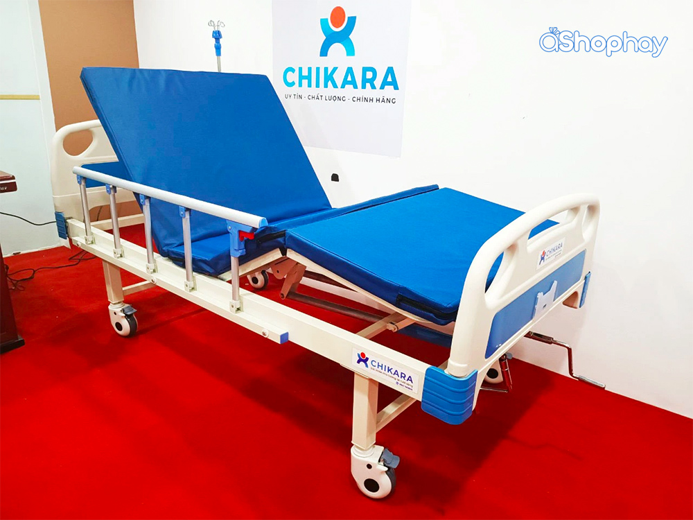 Giường y tế 2 tay quay Chikara mã A01-II